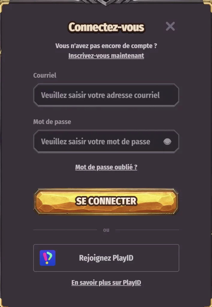 Login